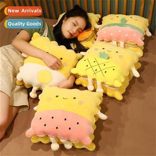 pillow blanket swich nap home cookies toys Simulati plush