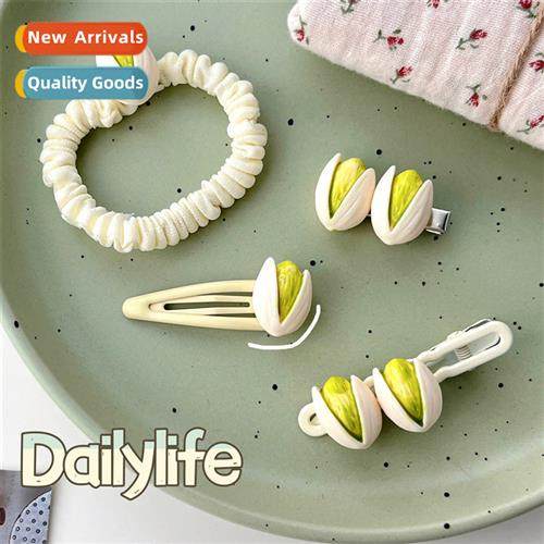 Pistachio series   accessories  clips  circle fresh quirky w