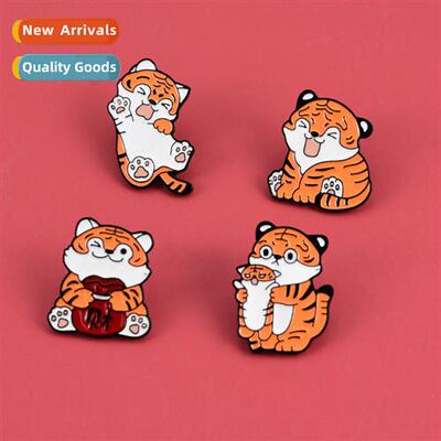 The new Chinese zodiac animal alloy brooch carto cute report