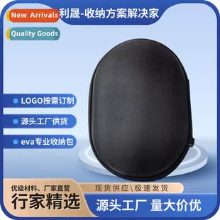 Oval eva organizer bag headset case 3C digal bluetooth heads
