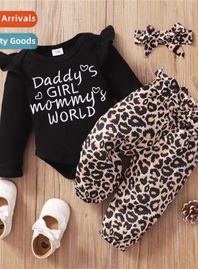 Girls Spring  Autumn 2022 new n letters printed lg-sleeved t