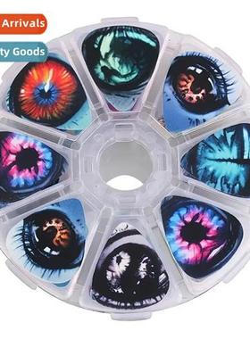 50 Pieces Colorful Pattern Guar Plectrum Set Musical Instrum