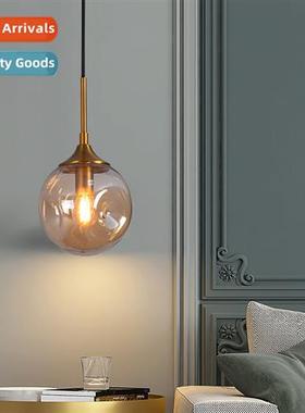 Scinavian dining room chelier orb simple aisle corridor entr