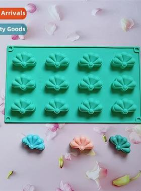 12 cnected clover 128 cake chocolate silice mold dessert cak