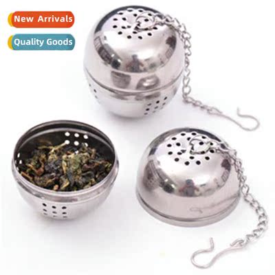 Home Stainless Steel Tea Ball Hangable Tea Filter Creative T