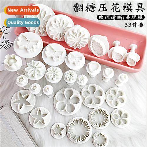 10 33 Pieces Flip Cy Molds Cake Cookie Tool Set Carto Pasta