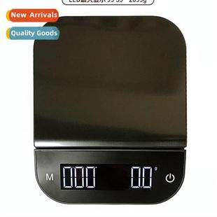 New private mold hidden screen hand brewing cfee weighing re