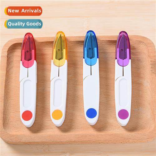 Sewing Small Scissors Origin Colorful Transparent Wh Cover S