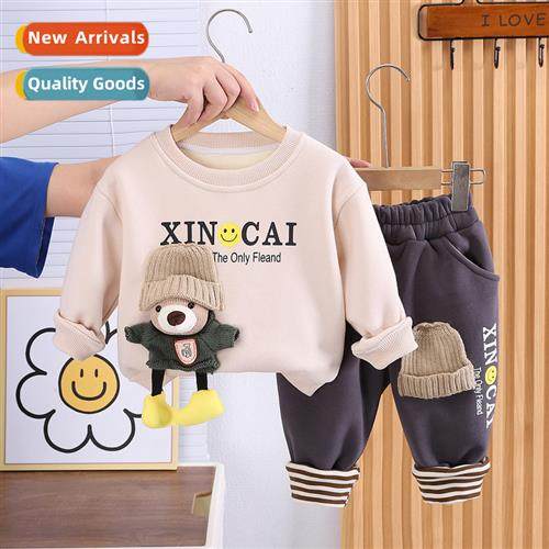 Boys winter sweater su padded new childrens baby thickened p
