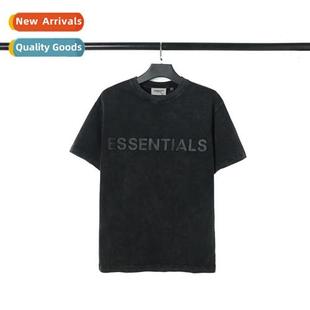 Aged Summer Round Letter Drip Washed FOG New Spring 2021