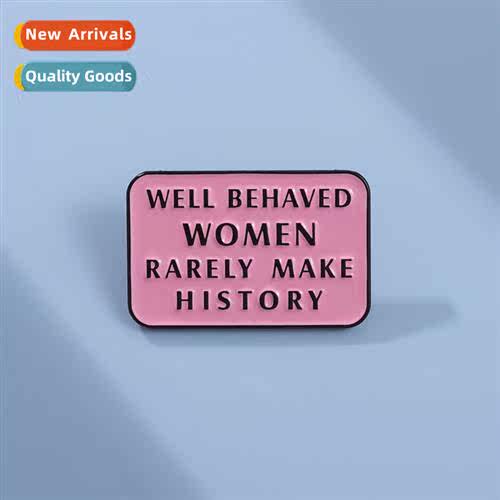 Collar accessories persalised design geometric lapel pin jac