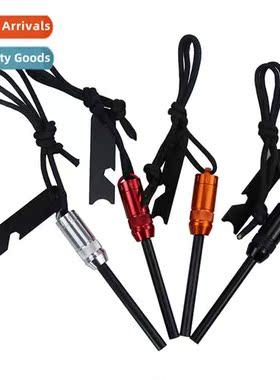 Outdoor Multifunctial Mini Medicine Chest Flint Magnesium St