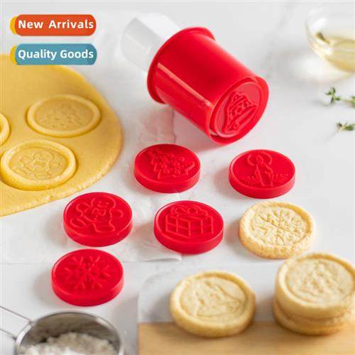 Christmas Cookie Molds Stamp Carto Animal Party Stamping Pre