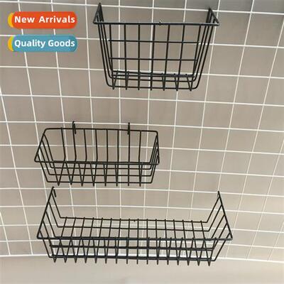 Supermarket multifunctial mesh hanging basket wire mesh bask