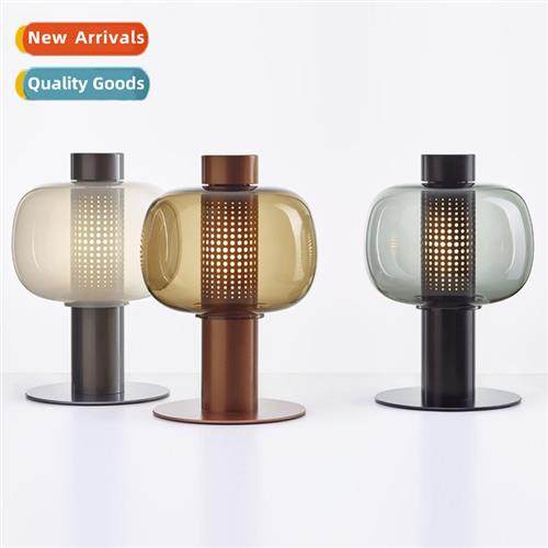 Post-modern minimalist glass table lamp Scinavian creative p