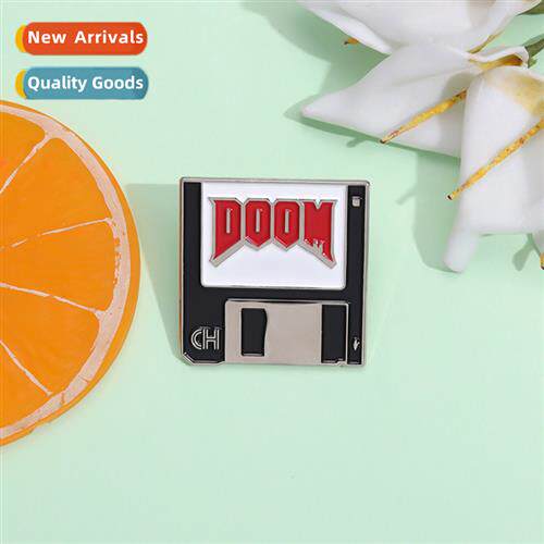 Anime carto secdary peripheral metal brooch creative Japanes