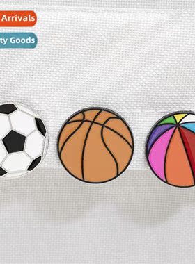Korean versi   new carto sporting goods brooch soccer basket