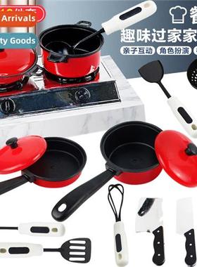 Children play house simulati red tableware su kchen toys 13