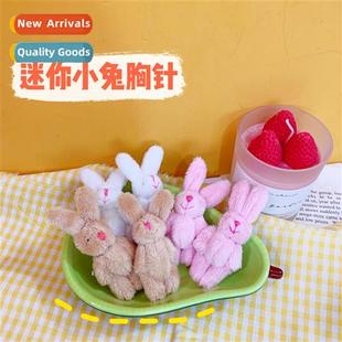 mini rabb girls bad cute carto plush Japanese brooch