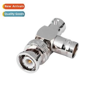 RF cnector BNC tee e male to two female Q9 coaxial RF adapte