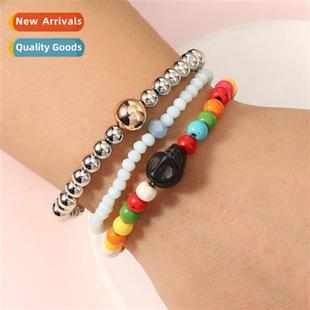 States new bracelet and boh beads Uned rice Europe colorful