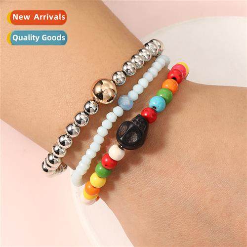 Europe and  Uned States new colorful rice beads bracelet boh