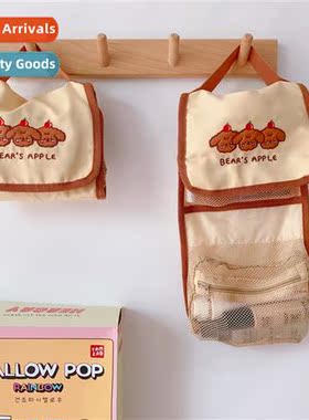 Japan Korea carto bear printing canvas bag hbag daily necess