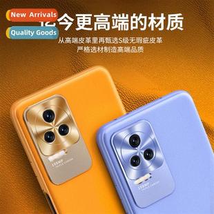 Lens Vegan Case K50pro Poc Phone Metal K40 适用Redmi Leather