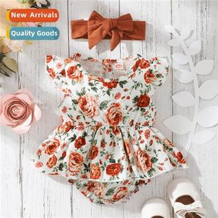 flo spring broken small sleeveless new 2022 fall baby ins