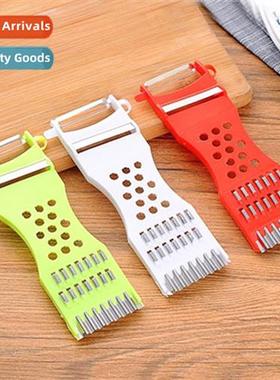 Plastic Paring Knife Large 5-in-1 Multifunctial Vegetable Cu