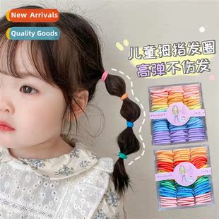 Hair Rope Tie Children High Small Baby Band Boxed Lear