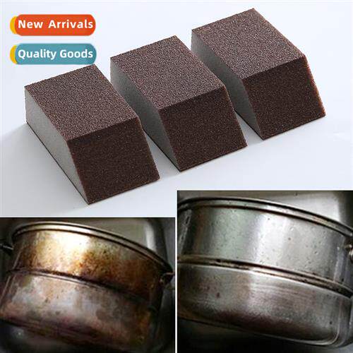 Diamd scrub crevice corners spge wipe stain removal rust  di