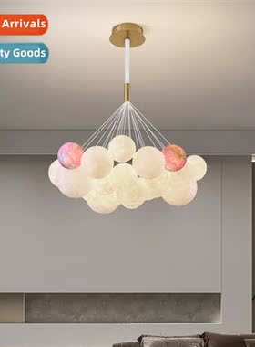 Scinavian art living room chelier er creative 3D planet mo l
