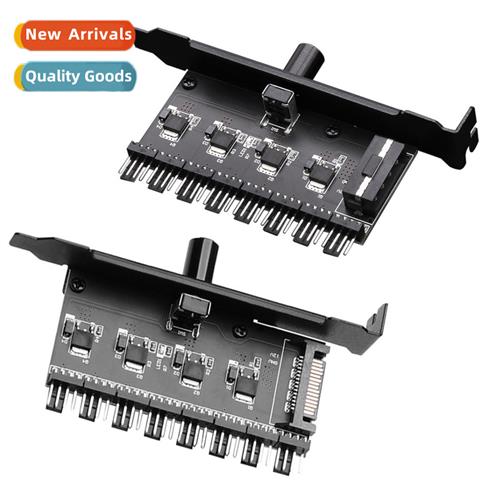 Chassis Fan Speed Ctroller PCI B Computer Fan Adjustment 8-w