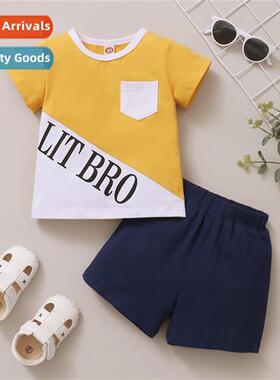 Girls childrens spring  autumn  2022 new n letters printed s