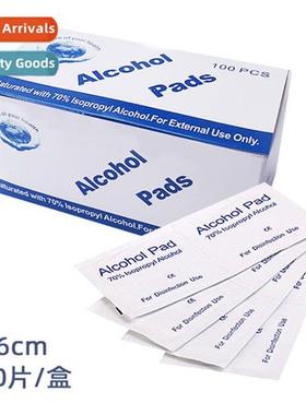 Disposable cvenient alcohol cott pads cleaning cell phe scre