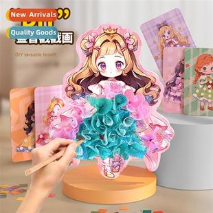 fun dream diy hmade childrens poke painted princess New