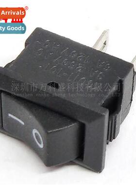 Black KCD11-101 Mini Boat S 2-pin 2-speed 3A250V10*15mm Rock