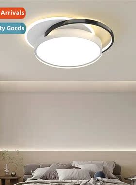 Modern minimalist master bedroom ceiling light living room c