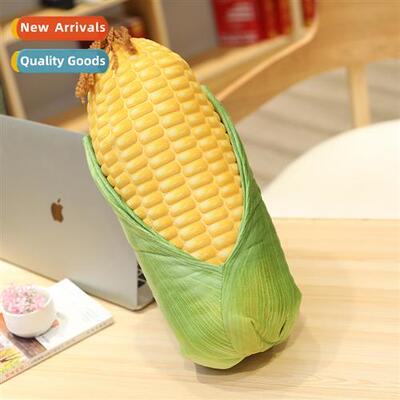 Cute simulati  large frus  vegetables corn pillow cushi home