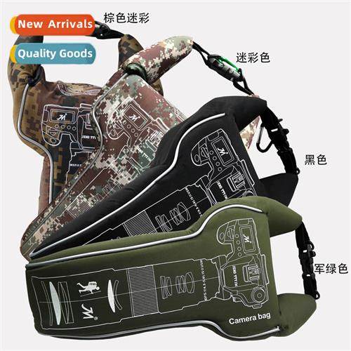 DX Outdoor DSLR Camera Bag Telephoto Lens Cow Corner Anti-co