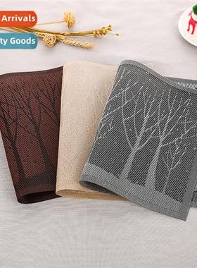 Teslin Western Table Runner PVC Pure Color Heat Protectors