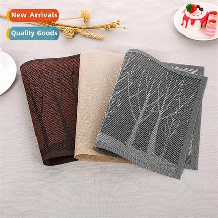 Teslin Western Table Runner PVC Pure Color Heat Protectors