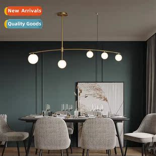 style full copper Modern bean Scinavian magic chelier simple