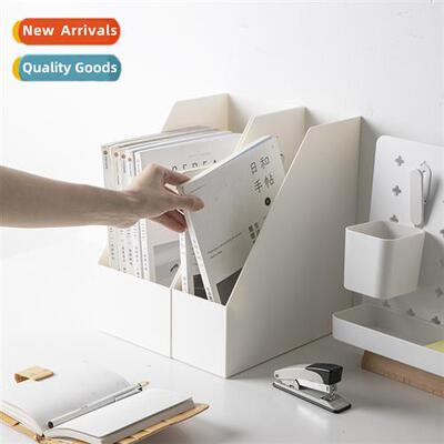 A4 file box organizer vertical wh lid wh wheels desktop orga