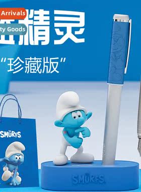Picasso fountain pen Smurf co-branded models gift box set ex