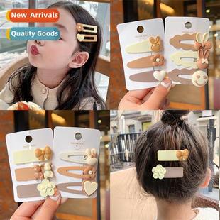 girls baby card value high clips broken bangs curry Milk