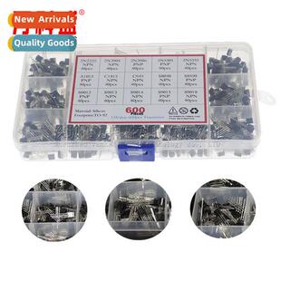 15 Types  Transistors 40pcs each 600pcs TO-92 wh 15 compartm
