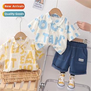 hsome print baby full boy ltle children clos summer Boys