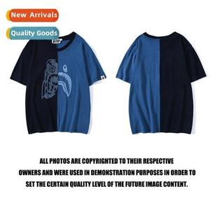 tide shark head 2020 splicing Japanese tiger den summer